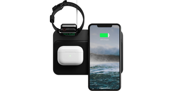 Nomad Base Station 3 in 1 Wireless Charger 10W with Holder for