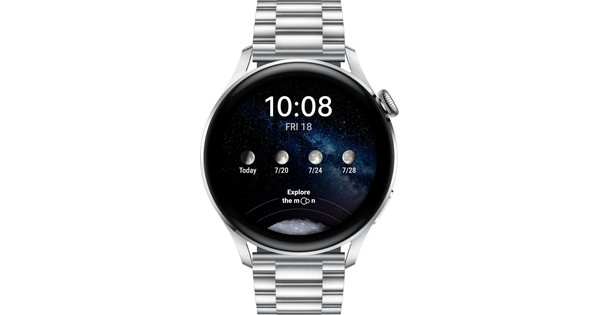 Huawei Watch 3 Elite 4G Zilver/Zilver 46mm