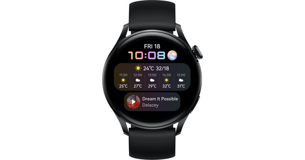 Huawei Watch 3 Active 4G Zwart Zwart 46mm