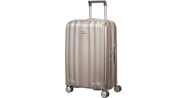 Onvermijdelijk Groenteboer beschermen Samsonite Lite-Cube Spinner 68cm Ivory Gold - Coolblue - Voor 23.59u,  morgen in huis