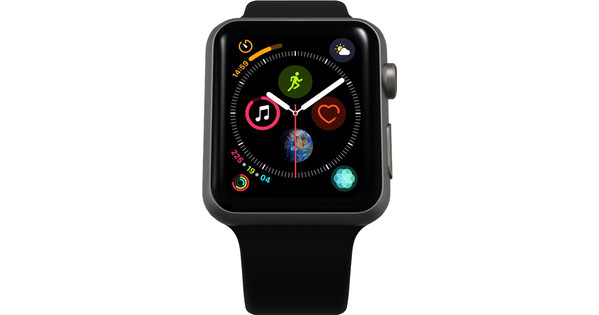 Refurbished Apple Watch Series 4 44mm Space Gray Coolblue Voor 23.59u morgen in huis