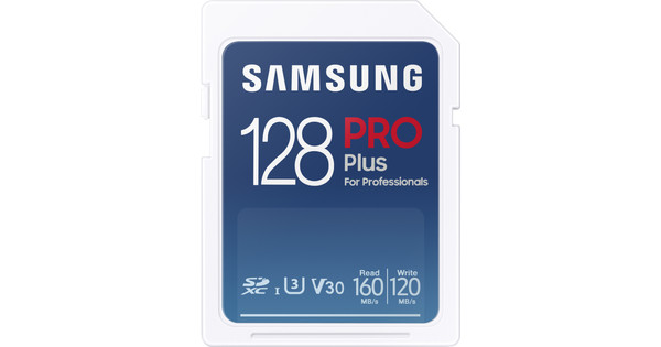 Samsung PRO Plus 128GB SDXC - Coolblue - Before 23:59, delivered tomorrow