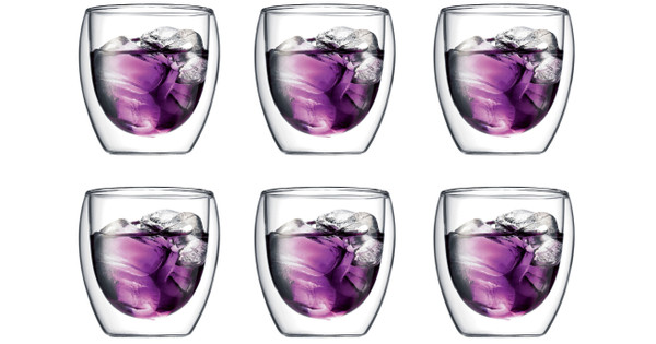 Verdorie Je zal beter worden bak Bodum Pavina Dubbelwandig Glas 25 cl (6 stuks) - Coolblue - Voor 23.59u,  morgen in huis