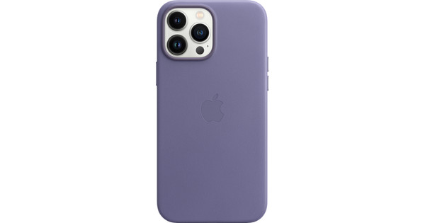 Apple Iphone 13 Pro Max Back Cover With Magsafe Leather Wisteria Coolblue Before 23 59 Delivered Tomorrow