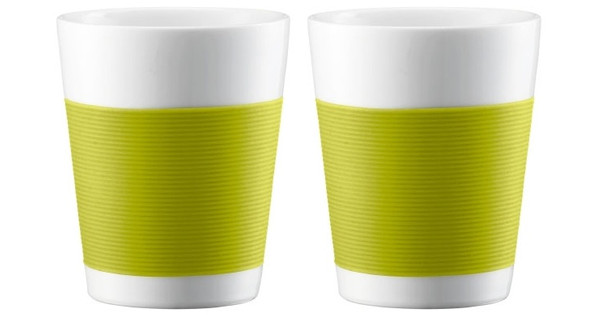 Bodum Canteen 2 Mokken 0,2 L Limoengroen - Coolblue - Voor 23.59u, morgen in huis