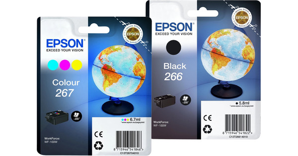 Epson 266 + Epson 267 Cartridge Combo Pack - Coolblue - Voor 23.59u ...