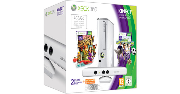 Xbox 360 store kinect 4gb price