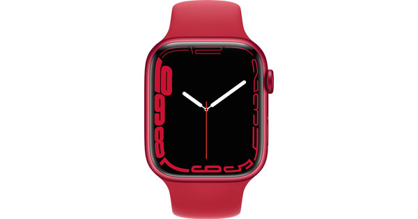 Apple Watch Series 7 4G 45mm RED Aluminium RED Sportband