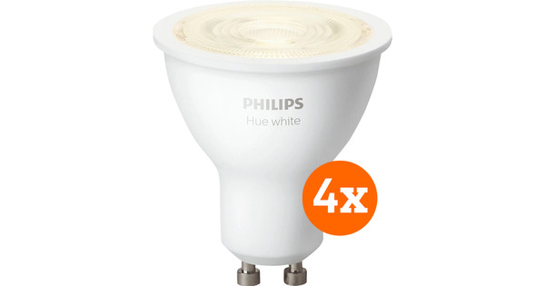 Philips Hue White GU10 4-Pack