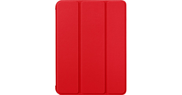 Just in Case Apple iPad Mini 6 Tri-Fold Book Case with Pen Holder Red