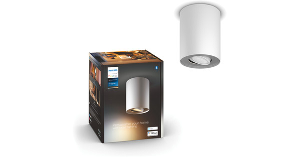 Philips Hue Pillar 1-Spot Mounted Spot Light White Ambiance White