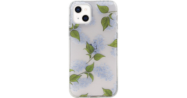 BlueBuilt Blue Garden Soft Case Apple iPhone 13 Mini Back Cover Transparent