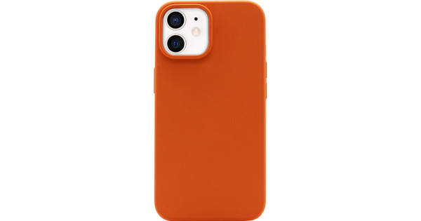 BlueBuilt Soft Case Apple iPhone 12 / 12 Pro Back Cover met MagSafe Oranje