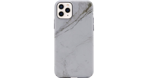 BlueBuilt White Marble Hard Case Apple iPhone 11 Pro Max Back Cover