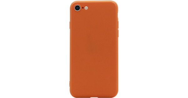 BlueBuilt Soft Case Apple iPhone SE 2022 / SE 2020 / 8 / 7 Back cover Oranje