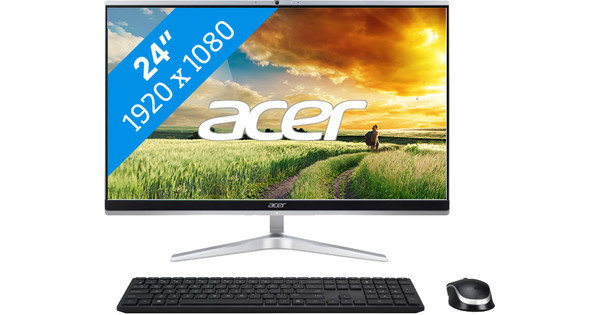 gek geworden Haarvaten Ideaal Acer Aspire C24-1650 I55391 NL All-in-One - Coolblue - Voor 23.59u, morgen  in huis