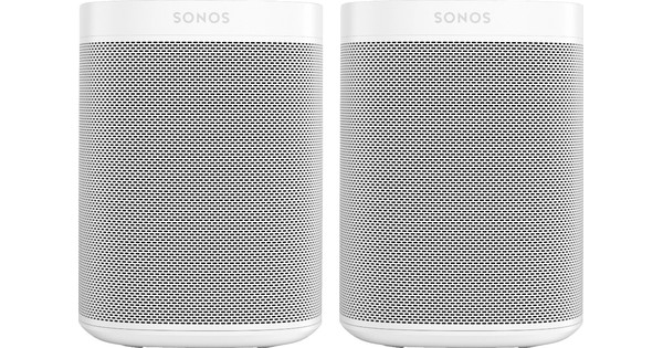 Redenaar Prijs Inwoner Sonos One Duo Pack Wit - Coolblue - Voor 23.59u, morgen in huis