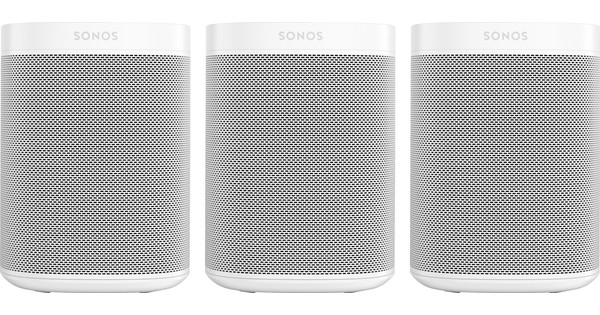 Sonos One 3-pack Wit