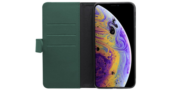 BlueBuilt Apple iPhone Xs / X 2-in-1 Case Leather Green