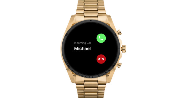 Michael kors gold hot sale bradshaw smartwatch