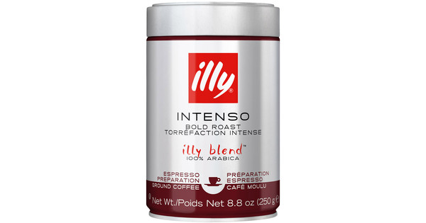 Illy Intenso gemalen koffie 250 gram