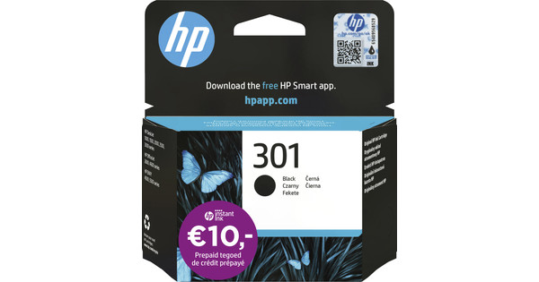 Fobie Malaise Duizeligheid HP 301 Cartridge Zwart - Coolblue - Voor 23.59u, morgen in huis