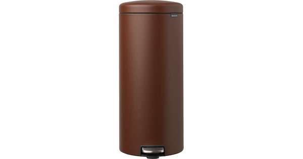 Brabantia NewIcon Pedaalemmer 30 Liter Mineral Cosy Brown