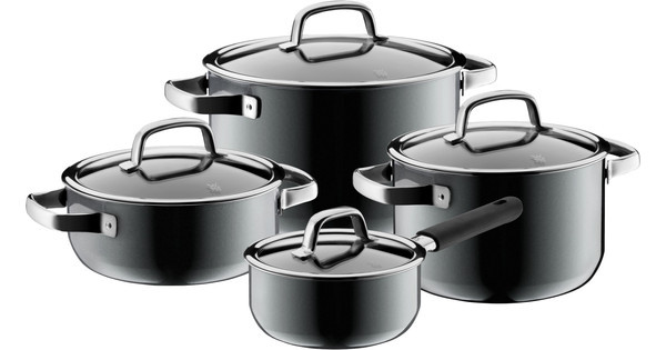 WMF Fusiontec Mineral - Pan Set 4-piece Platinum - Coolblue - Before 23:59,  delivered tomorrow