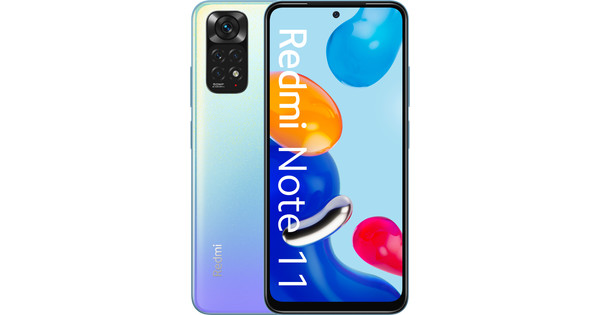 Xiaomi Redmi Note 11 128GB Blauw/Wit - Coolblue - Voor 23.59u, morgen ...