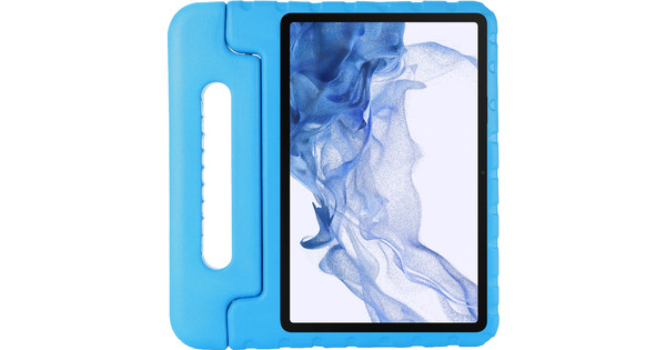 afvoer Middelen Volwassen Just in Case Classic Samsung Galaxy Tab S8 / S7 Kids Cover Blauw - Coolblue  - Voor 23.59u, morgen in huis