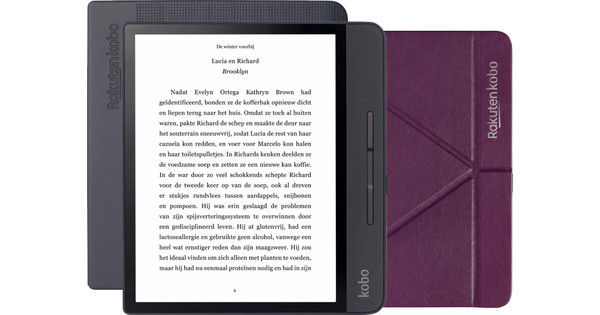 Refurbished Kobo Forma 8GB + Sleep Cover Purple