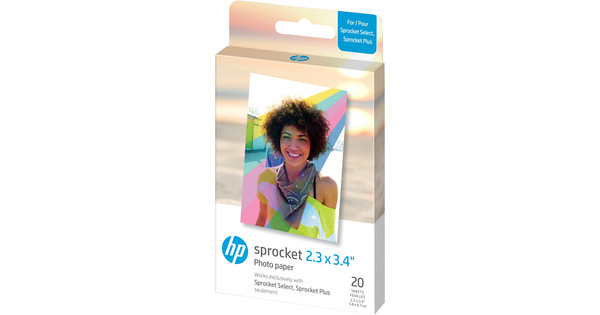 Paquete De Papel Fotográfico Hp Sprocket 2x3 Premium Zink - Venta