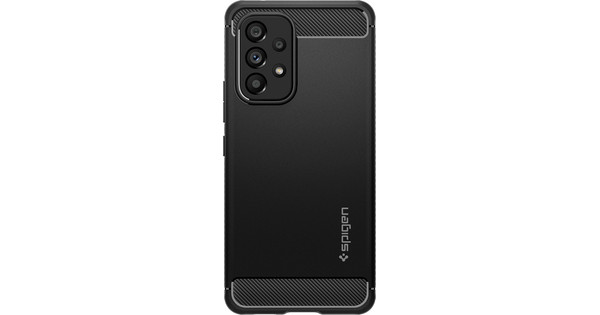 Spigen Rugged Armor Samsung Galaxy A53 Back Cover Black