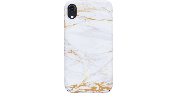 Minst medeklinker Taille BlueBuilt Grey Marble Hard Case Apple iPhone Xr Back Cover - Coolblue -  Voor 23.59u, morgen in huis