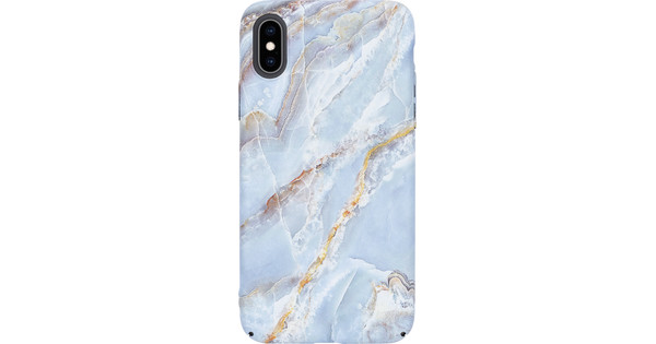 BlueBuilt Blue Marble Hard Case Apple iPhone Xs / X Back Cover