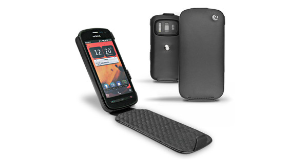 Noreve Tradition Leather Case Black Nokia 808 Pureview