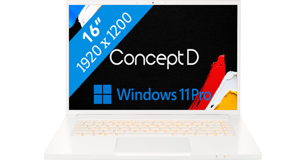 ConceptD 3 Pro CN316-73P-75D1 QWERTY