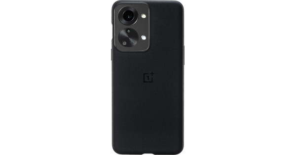 OnePlus Nord 2T Sandstone Bumper Case Back Cover Zwart