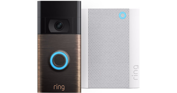 Ring Video Doorbell Gen. 2 Light Bronze + Chime