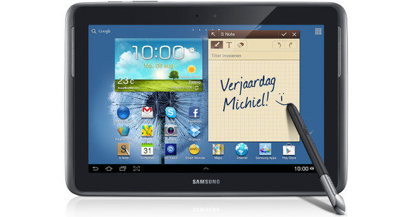 Samsung Galaxy 10.1 Wifi Grijs - Coolblue - Voor 23.59u, in huis