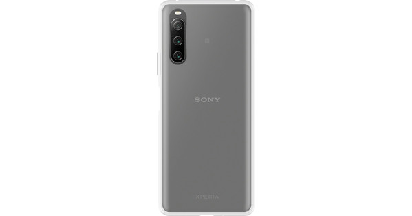 Just in Case Soft Sony Xperia 10 IV Back Cover Transparant - Coolblue - Voor 23.59u, morgen huis