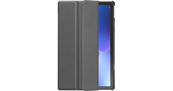 Just in Case Smart Tri-Fold Lenovo Tab M10 Plus (3rd gen) Book Case Gray -  Coolblue - Before 23:59, delivered tomorrow