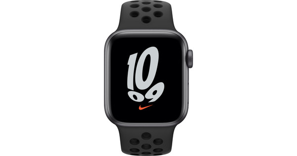 Apple Watch Nike SE 40mm Space Gray Aluminum Black Sport Band