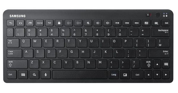 vlot Om te mediteren typist Samsung Galaxy Tab Bluetooth Keyboard Zwart Qwerty - Coolblue - Voor  23.59u, morgen in huis