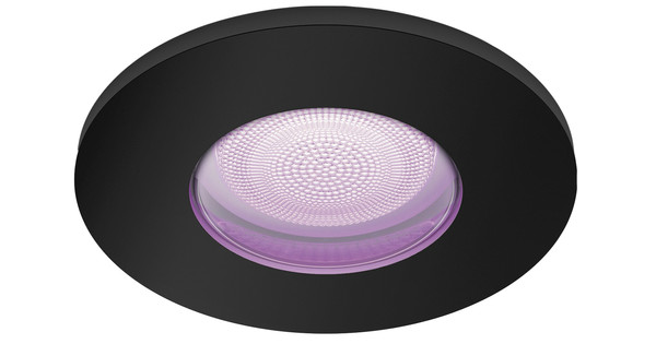 Philips Hue Xamento Bathroom Recessed Spot Light Black, White, and Color