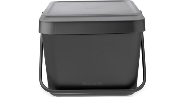 Brabantia Sort & Go 20L Dark Gray - Coolblue - Before 23:59