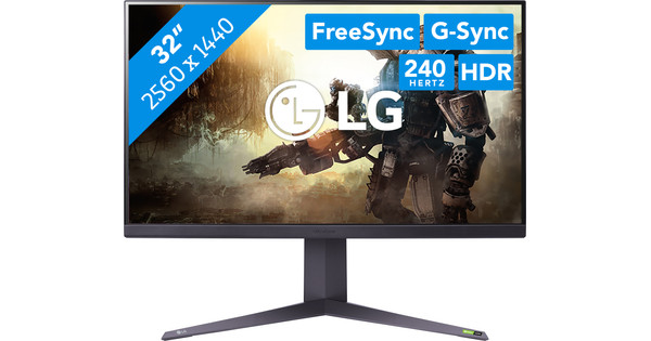 LG UltraGear 32GQ850-B - Coolblue - Voor 23.59u, morgen in huis