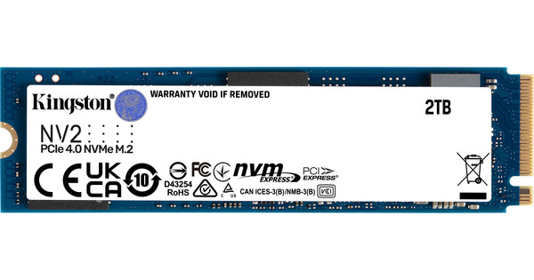 Kingston NV2 PCIe 4.0 NVMe SSD 2TB