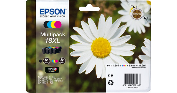 Epson Multipack 4-colours 18XL cartridge