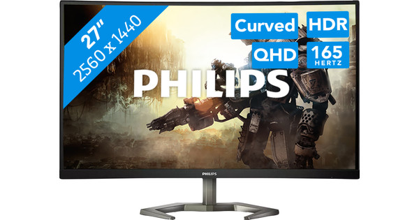 Philips Momentum 27M1N5500ZA/00 LED display 68,6 cm (27) 2560 x 1440  Pixeles Quad HD Negro